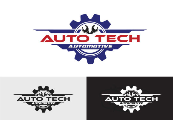 Automotive Logo Concept: A Modern Design Asset for Brand Identity