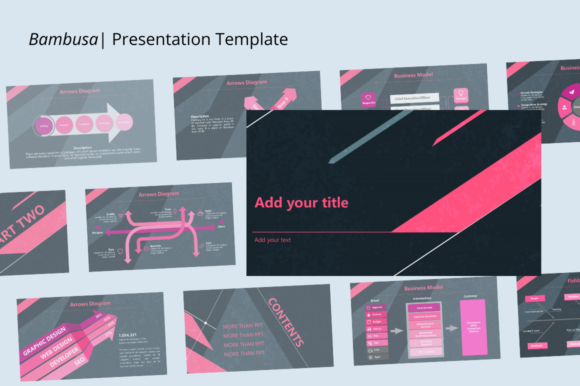 Bambusa: A Modern Typeface for Business and School Presentations