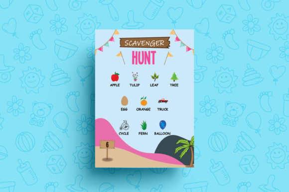 Camping Tent Scavenger Hunt Template: A Creative Spark for Outdoor Fun