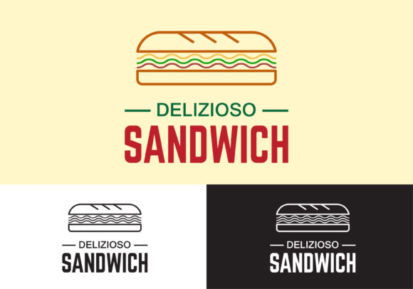 Designing a Standout Sandwich Food Truck Restaurant Logo