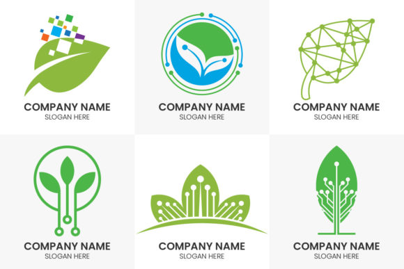 Green Technology Logo Designs: The Visual Language of Innovation