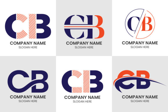 Initial Letter C B Logo Set: A Modern Toolkit for Brand Identity