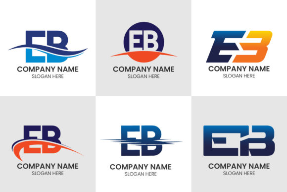 Initial Letter EB Logo Set: A Creative Branding Toolkit