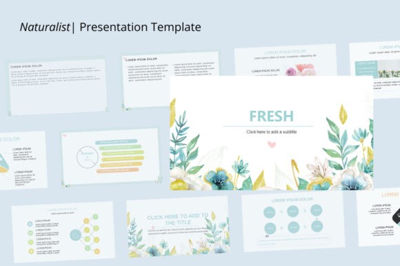 Naturalist: A Presentation Template for Modern Storytelling