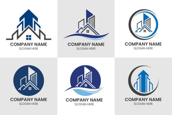 Real Estate House or Home Logo Set: Elevate Your Brand