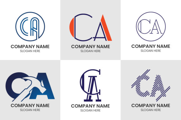 The Initial Letter CA Logo Set: A Modern Toolkit for Branding