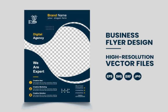 Unique Business Flyer Template: A Designer's First Look