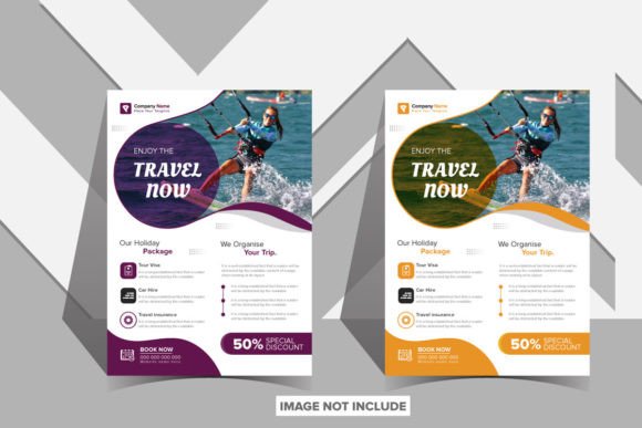 Unleash Your Brand's Magic with a Travel Flyer Design